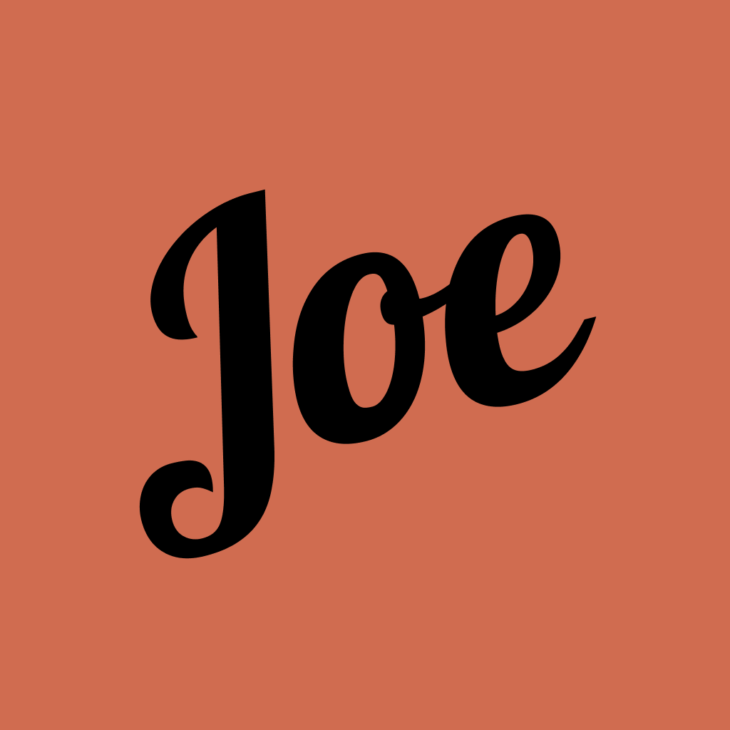 Logo application Joe